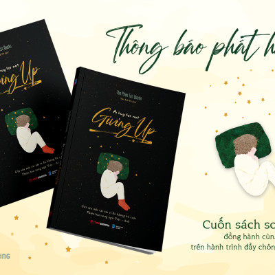 Sách A Hug For Not Giving Up - Gửi Cậu Một Cái Ôm Vì Đã Không Bỏ Cuộc - Phiên bản song ngữ Việt Anh