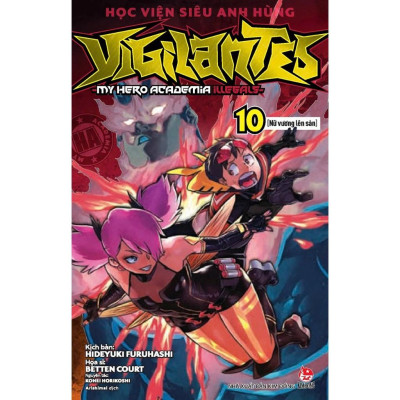 Truyện - Học Viện Siêu Anh Hùng Vigilantes - Combo 10 Tập - Kim Đồng