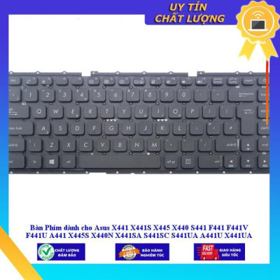 Bàn Phím dùng cho Asus X441 X441S X445 X440 S441 F441 F441V F441U A441 X445S X440N X441SA S441SC S441UA A441U X441UA  - MÀU TRẮNG - Hàng Nhập Khẩu New Seal