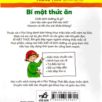 Pixi thông thái - Bí mật thức ăn
