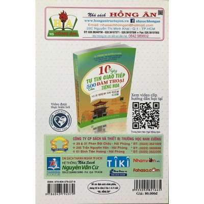 Sách - 10 Ngày Tự Tin Giao Tiếp 500 Câu Đàm Thoại Tiếng Hoa Thương Mại - Hồng Ân