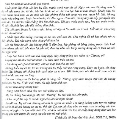 Những bài văn tham khảo lớp 9 ngoài sách giáo khoa - tác phẩm truyện (dùng chung cho các bộ SGK)