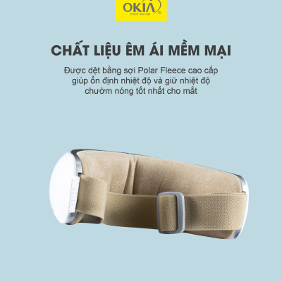 Máy Massage Mắt OKIA I-Master KWH974 - Máy Mát Xa Mắt, Giảm Quầng Thâm, Tăng Lưu Thông Máu, Thư Giãn chính hãng MALAYSIA