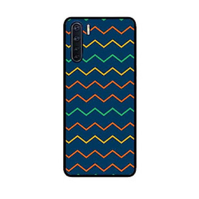 Ốp Lưng in cho Oppo A91 Mẫu Họa Tiết ZigZag - Hàng Chính Hãng