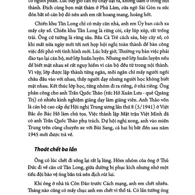 Hồi Ký Kháng Chiến Khu Sài Gòn - Chợ Lớn - Gia Định (1945-1975) - Tập 2