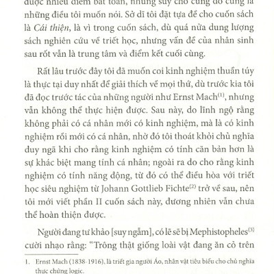 Cái Thiện - Hành Trình Kiếm Tìm Tự Ngã Chân Chính