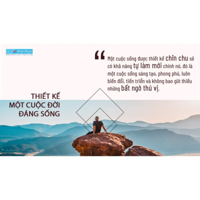 Sách - Combo HGTH Còn Sống Còn Yêu Thương + Thiết kế một cuộc đời đáng sống  - FirstNews