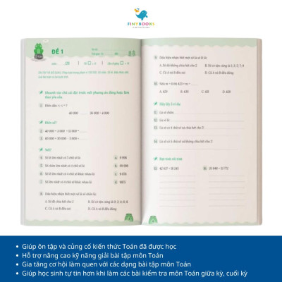 Sách - Combo 250 Bài Toán Chọn Lọc Và 50 Đề Tăng Điểm Nhanh Toán - Tiếng Việt - Tiếng Anh Lớp 5 - TKBooks