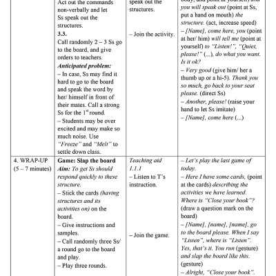 Thiết Kế Bài Giảng Tiếng Anh Lớp 3 - Tập 1
