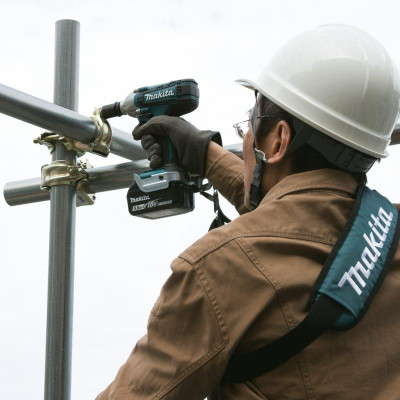 MÁY SIẾT BULONG (12.7 MM) DÙNG PIN 18V MAKITA DTW190RFJX (01 ĐẾ SẠC NHANH 02 PIN 18V / 3.0AH) - HÀNG CHÍNH HÃNG