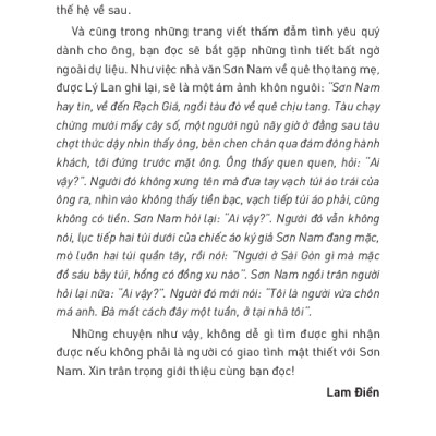 Nhà Văn Sơn Nam - Những Góc Đời Riêng Lạ