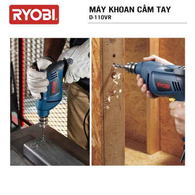 Máy khoan cầm tay đa năng điện 500W RYOBI (KYOCERA) - D-110VR