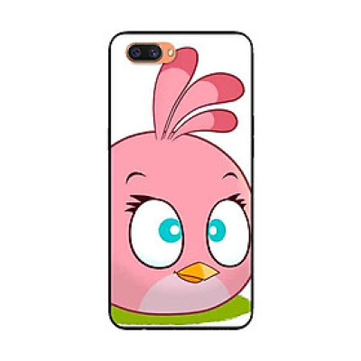 Ốp Lưng Dành Cho Oppo A12e mẫu Chim Nền Hồng - Hàng Chính Hãng