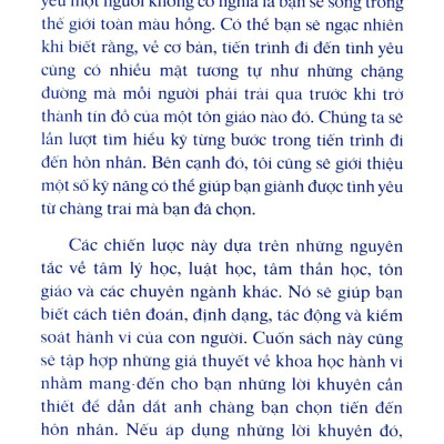 Dành Cho Những Cô Gái Đang Yêu (Tái Bản)