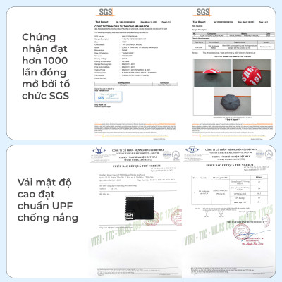 Ô tự động thông minh hai chiều Nason Umbrella phiên bản V3 chống gió cấp 6, ô gấp ngược, tối ưu hóa khả năng chắn nước