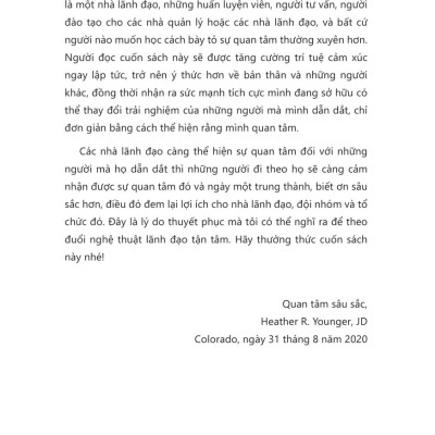 Nghệ Thuật Lãnh Đạo Tận Tâm _AZ