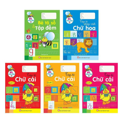 Sách - Bé Vào Lớp 1 - Tập Tô Chữ Cái - Quyển 2 - Tân Việt Books