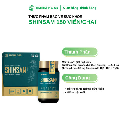 SET QUÀ SỨC KHỎE TRỌN VẸN - Shinpoong Pharma