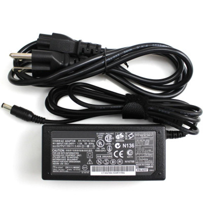 Sạc Tương Thích Cho Laptop Toshiba Satellite P500 P505 P500D Adapter 19V-3.42A - Hàng Nhập Khẩu New Seal TEEMO PC TEAC1385