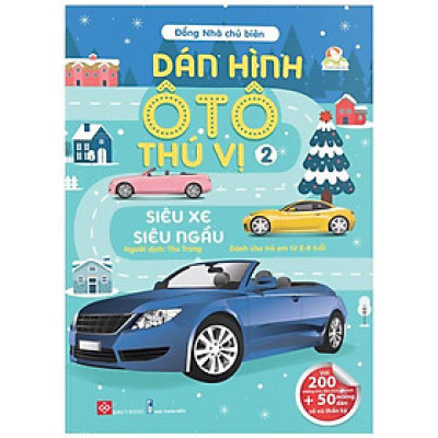 Dán Hình Ô Tô Thú Vị - Siêu Xe Siêu Ngầu