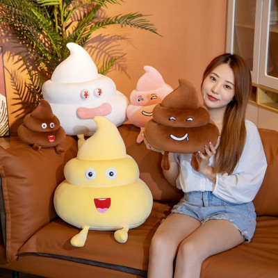 Thú Nhồi Bông Poop Ngộ Nghĩnh Value Toys Màu Nâu 25cm Cho Bé Yêu