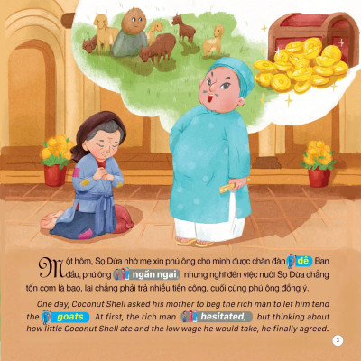 Truyện Cổ Tích Việt Nam (Song Ngữ Việt-Anh) - Sọ Dừa