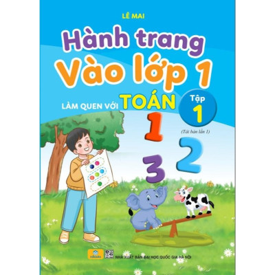 Sách Combo 5 cuốn: Tập tô tập viết và làm quen với toán (Hành trang vào lớp 1)