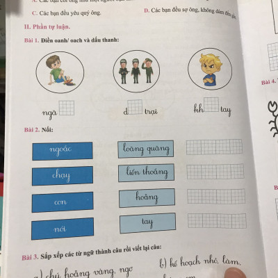 Bài tập tuần tiếng việt 1 tập 2 ( Cánh diều )
