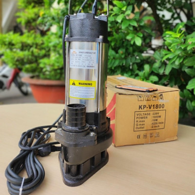 MÁY BƠM CHÌM (NƯỚC SẠCH) 1800W KINGPUMP KP-V1800 - HÀNG CHÍNH HÃNG
