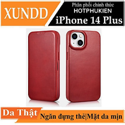 Bao da thể thao chống sốc dành cho iPhone 14 Plus (6.7 inch) hiệu XUNDD Gra Series có ngăn đựng thẻ Card ATM visit cao cấp Bảo vệ toàn diện 360 độ, Smartsleep thông minh - hàng nhập khẩu