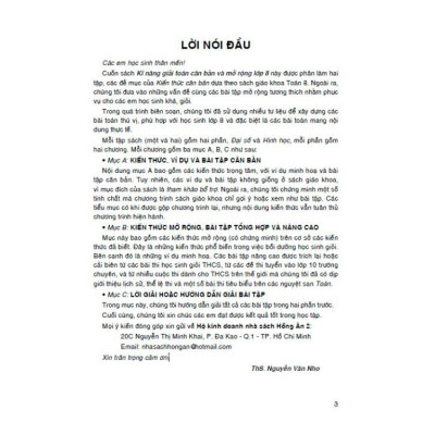 Sách - Combo Kĩ Năng Giải Toán Căn Bản Và Mở Rộng Lớp 8 Tập 1 + 2 (Dùng Chung Cho Các Bộ SGK Hiện Hành)