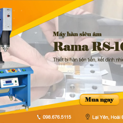 Máy hàn siêu âm Rama RS-160 cộng suất 2600W tần số siêu âm 15KHZ - Hàng chính hãng