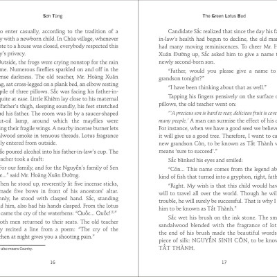 The Green Lotus Bud - Búp Sen Xanh