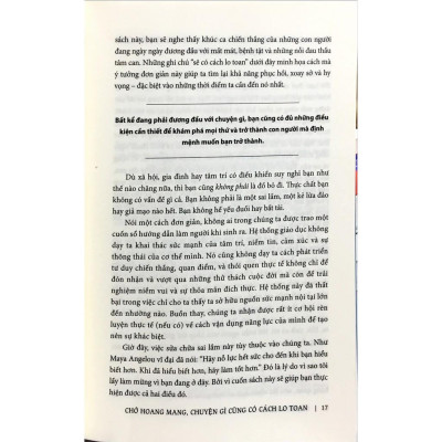 Chớ Hoang Mang Chuyện Gì Cũng Có Cách Lo Toan