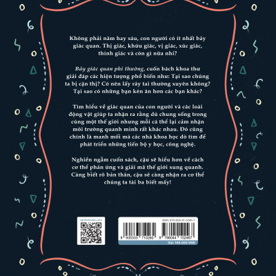 Sách Thiếu Nhi | Bảy Giác Quan Phi Thường | Cathy Evans | San Hô Books