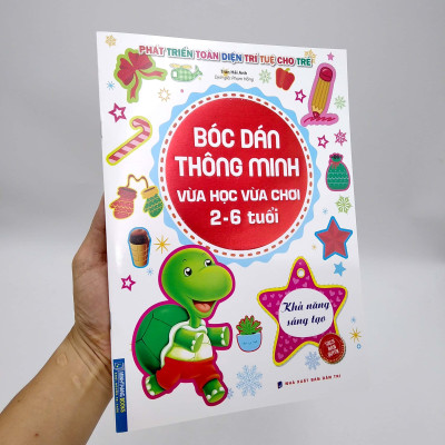 Bóc Dán Thông Minh Vừa Học Vừa Chơi 2-6 Tuổi - Khả Năng Sáng Tạo