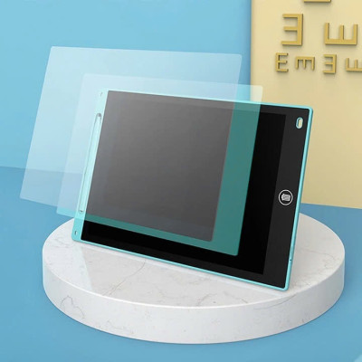 Bảng viết, bảng vẽ cảm ứng điện tử thông minh tự động xóa cho bé 8,5 inch Đơn Sắc - Giao Màu Ngẫu Nhiên