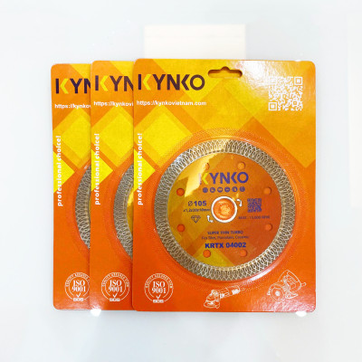 Lưỡi cắt gạch đá lưỡi liền phi Ø 105MM KRTX04002 chuyên cắt gạch, đá chất lượng cao chính hãng