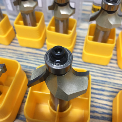 Mũi phay, mũi soi, mũi cắt vát cạnh tròn lồi 1/2"x5/8"(R=7.96mm) ARDEN