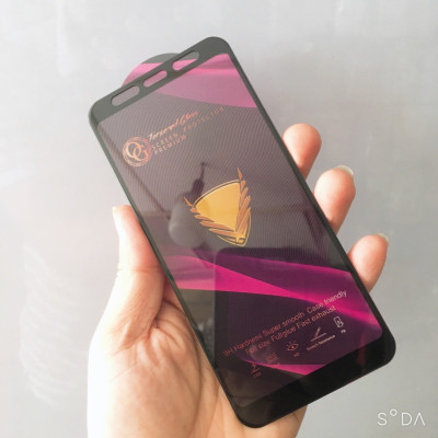 Kính cường lực full màn hình OG tím cao cấp dành cho Samsung A7 2018/ A750 ( hàng chính hãng)