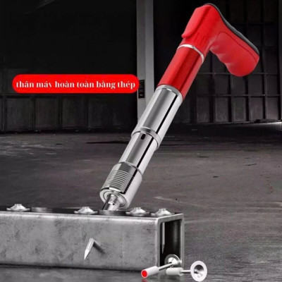 SIÊU CẤP VỚI MÁY BẮN ĐINH BÊ TÔNG THÔNG MINH KHÔNG CẦN ĐIỆN TẶNG KÈM THEO 100 ĐINH HÀNG LOẠI 1