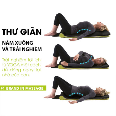 Đệm massage body công nghệ khí nén Shiatsu 3D Homedics TYM-1250 Hàng chính hãng