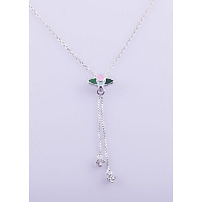 Dây chuyền bạc S925 Italia Bạc Xinh Huệ Ngân-Cánh Chim Mùa xuân ZCP15009