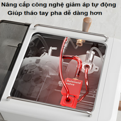 Máy pha cà phê Espresso chuyên nghiệp thương hiệu HiBREW H10 Plus cao cấp  - Hàng chính hãng
