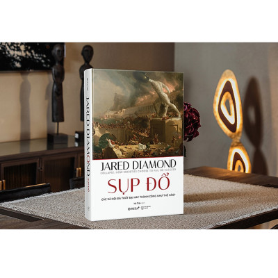 Combo Sách Nghiên Cứu Lịch Sử Nhân Loại Của Jared Diamond : Biến Động + Sụp Đổ (Phiên Bản 2020) 