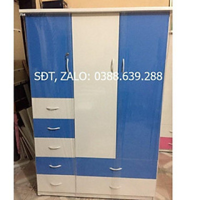 Tủ 3 buồng 7 ngăn kéo nhựa đài loan dành cho khách yêu