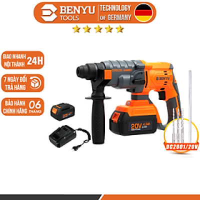DIY | Máy khoan búa dùng pin Benyu DC2001/20V