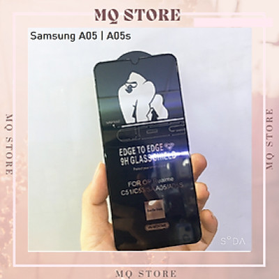 Kính cường lực cho Samsung A05, A05s KingKong full màn hình cao cấp( hàng chính hãng)