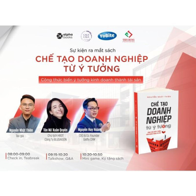 Startup Concenpt - Chế Tạo Doanh Nghiệp Từ Ý Tưởng: Biến Ý Tưởng Kinh Doanh Thành Tài Sản  - Bản Quyền
