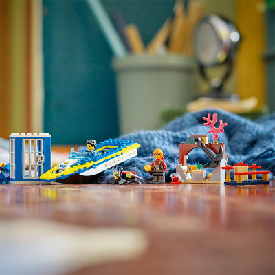 Đồ Chơi LEGO Nhiệm Vụ Thám Tử Của Cảnh Sát Biển 60355 (278 chi tiết)